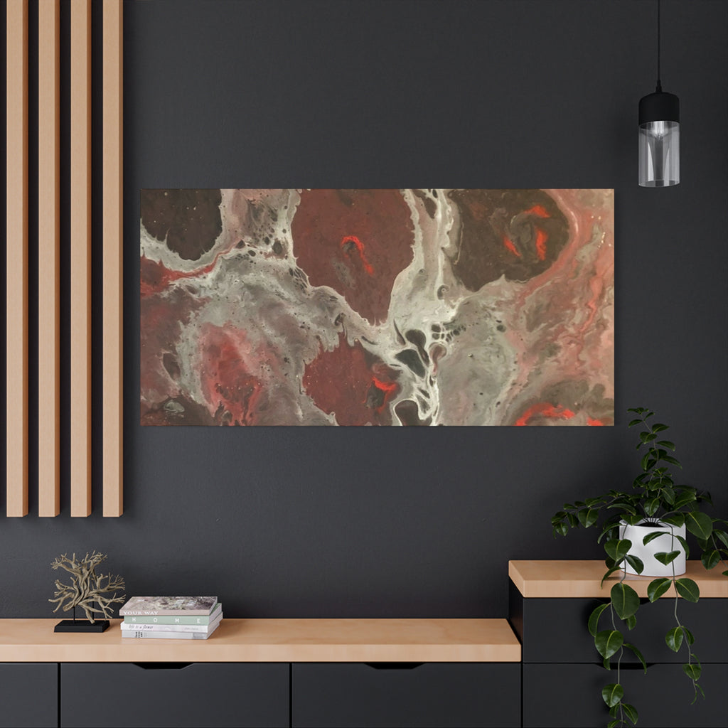 Ember Within | Higher Than The Ceiling Abstract Canvas Art