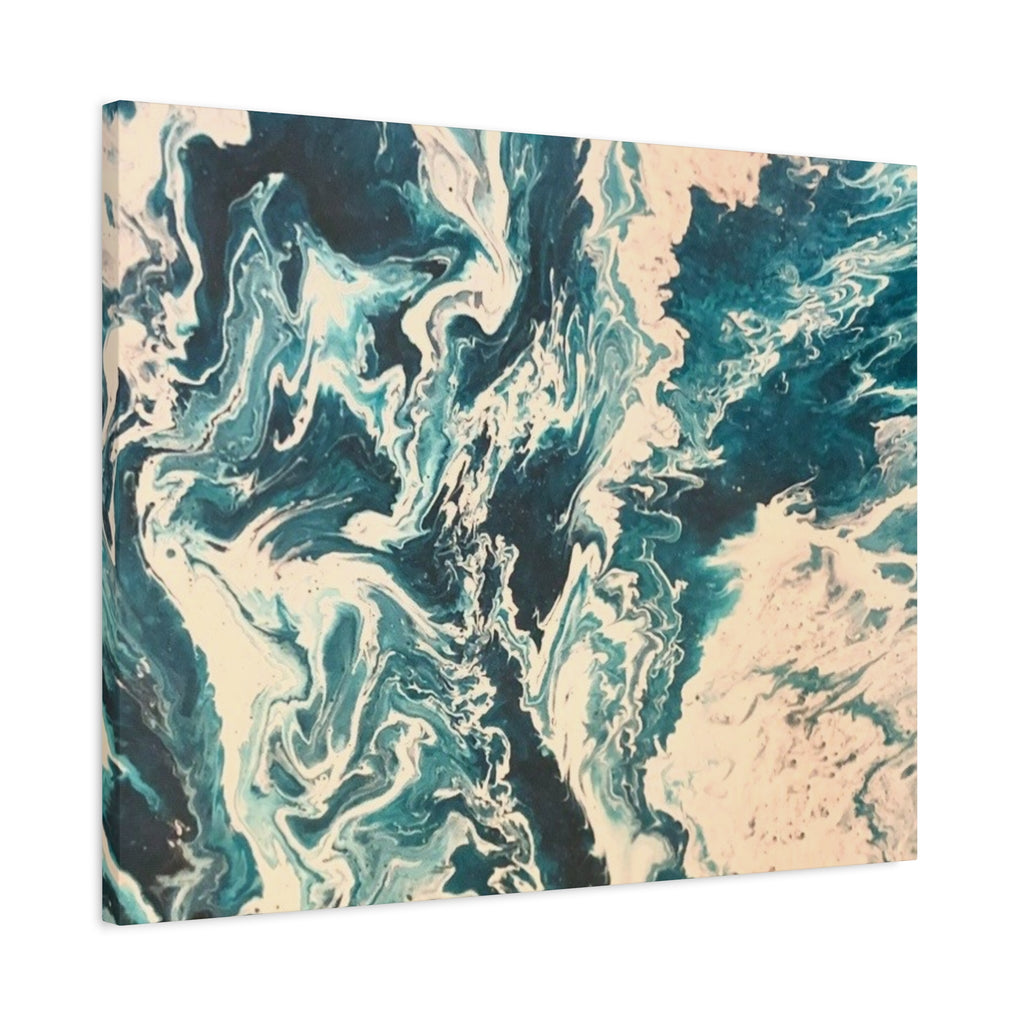 Frequency Shift | Higher Than The Ceiling Abstract Canvas Art