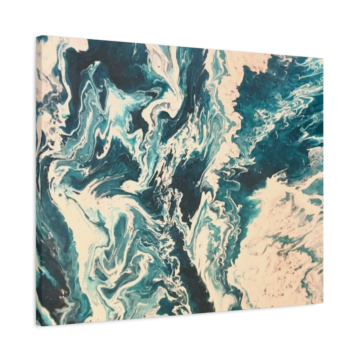 Frequency Shift | Higher Than The Ceiling Abstract Canvas Art