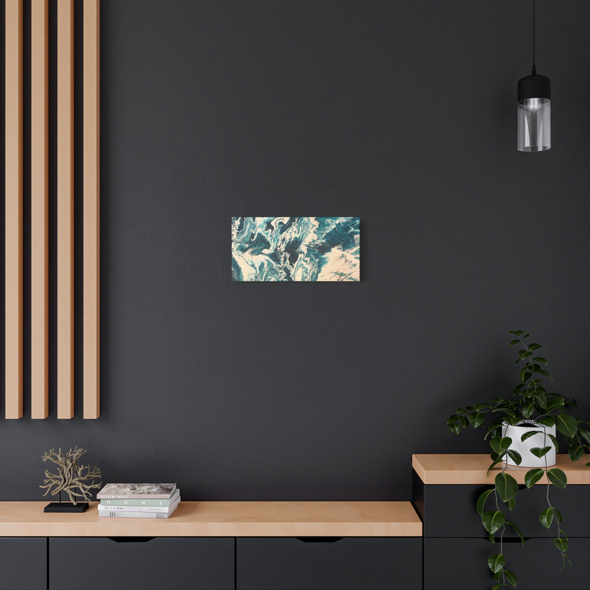 Frequency Shift | Higher Than The Ceiling Abstract Canvas Art