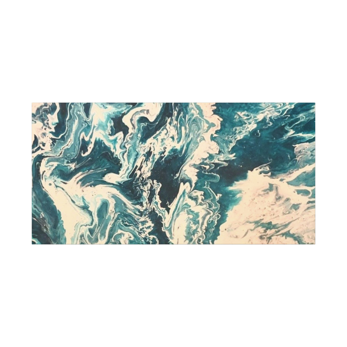 Frequency Shift | Higher Than The Ceiling Abstract Canvas Art