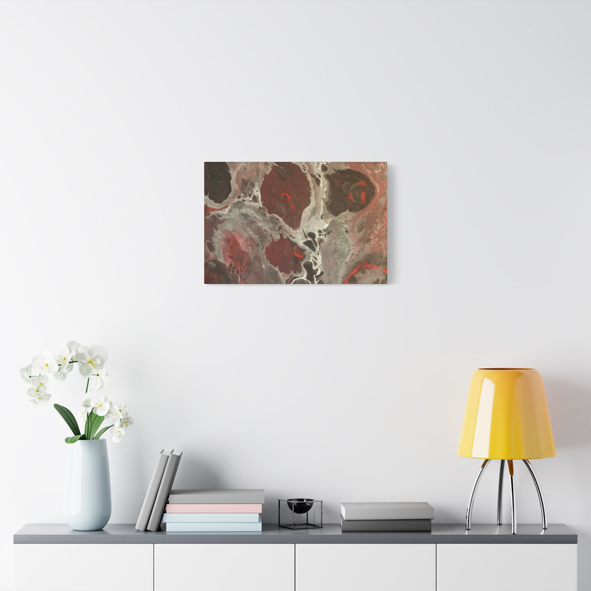 Ember Within | Higher Than The Ceiling Abstract Canvas Art