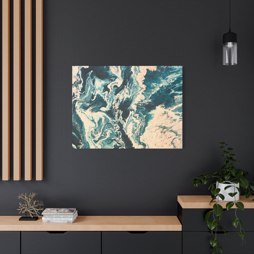 Frequency Shift | Higher Than The Ceiling Abstract Canvas Art