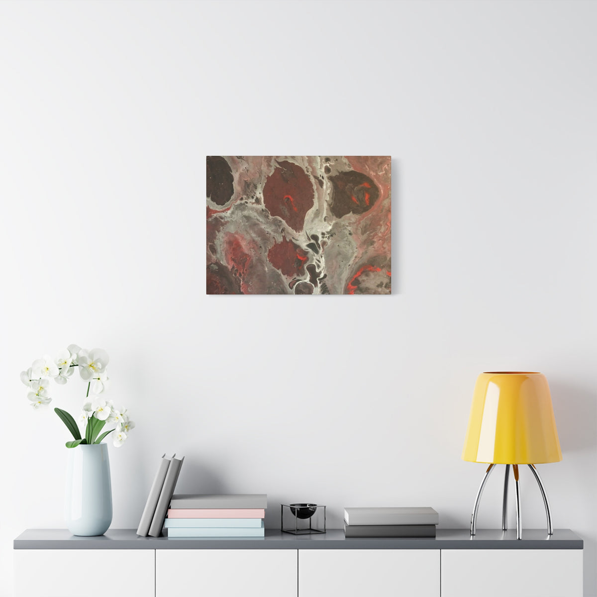 Ember Within | Higher Than The Ceiling Abstract Canvas Art