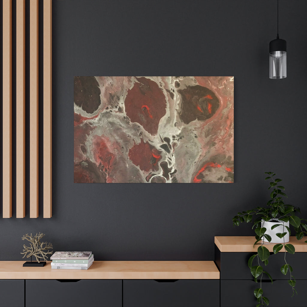 Ember Within | Higher Than The Ceiling Abstract Canvas Art