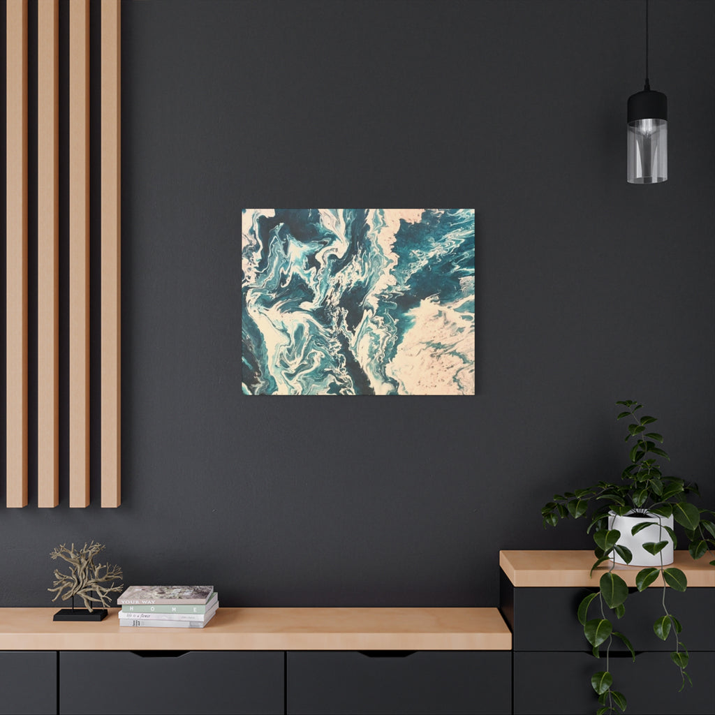 Frequency Shift | Higher Than The Ceiling Abstract Canvas Art