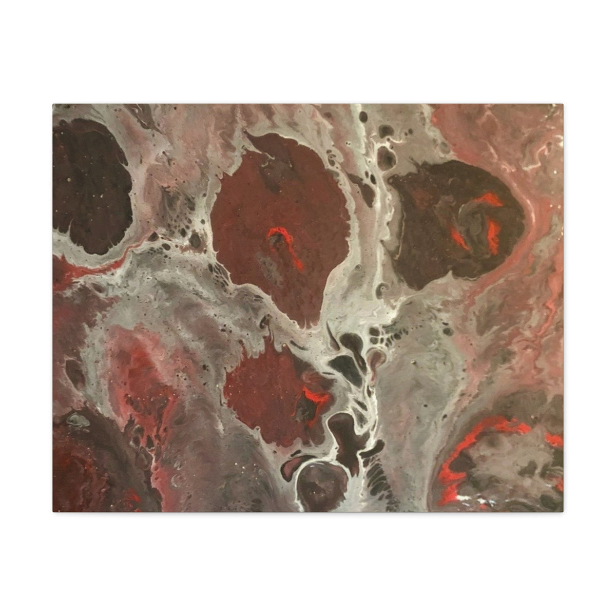 Ember Within | Higher Than The Ceiling Abstract Canvas Art