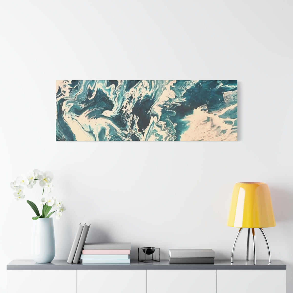 Frequency Shift | Higher Than The Ceiling Abstract Canvas Art