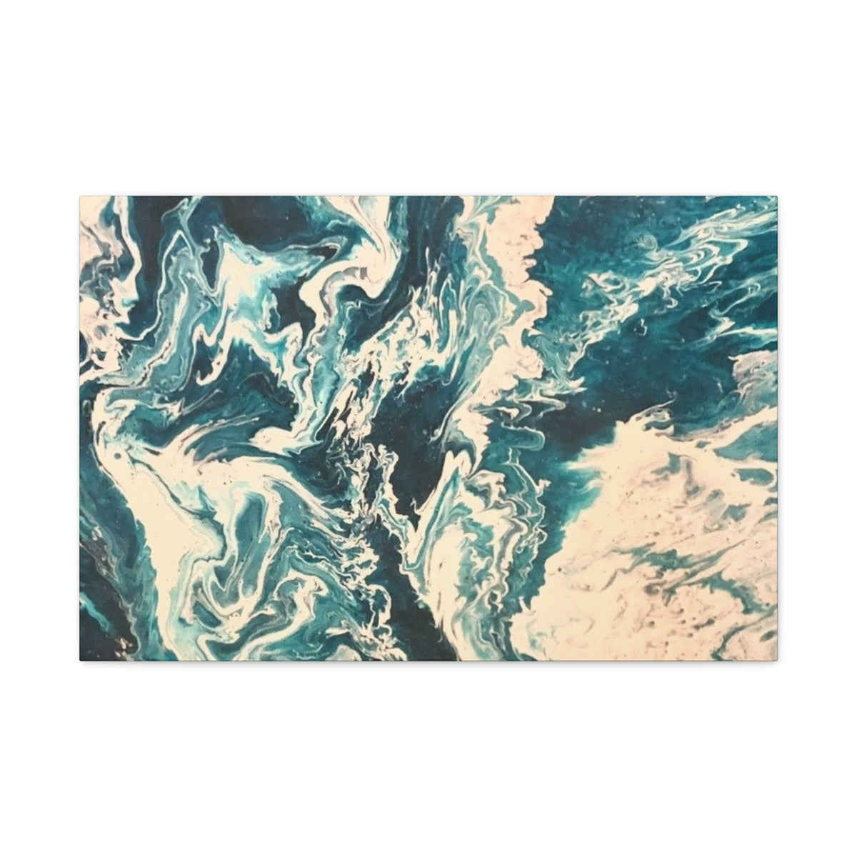Frequency Shift | Higher Than The Ceiling Abstract Canvas Art
