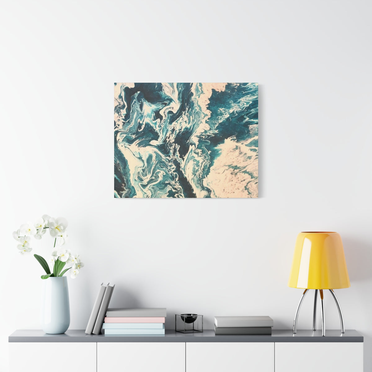 Frequency Shift | Higher Than The Ceiling Abstract Canvas Art