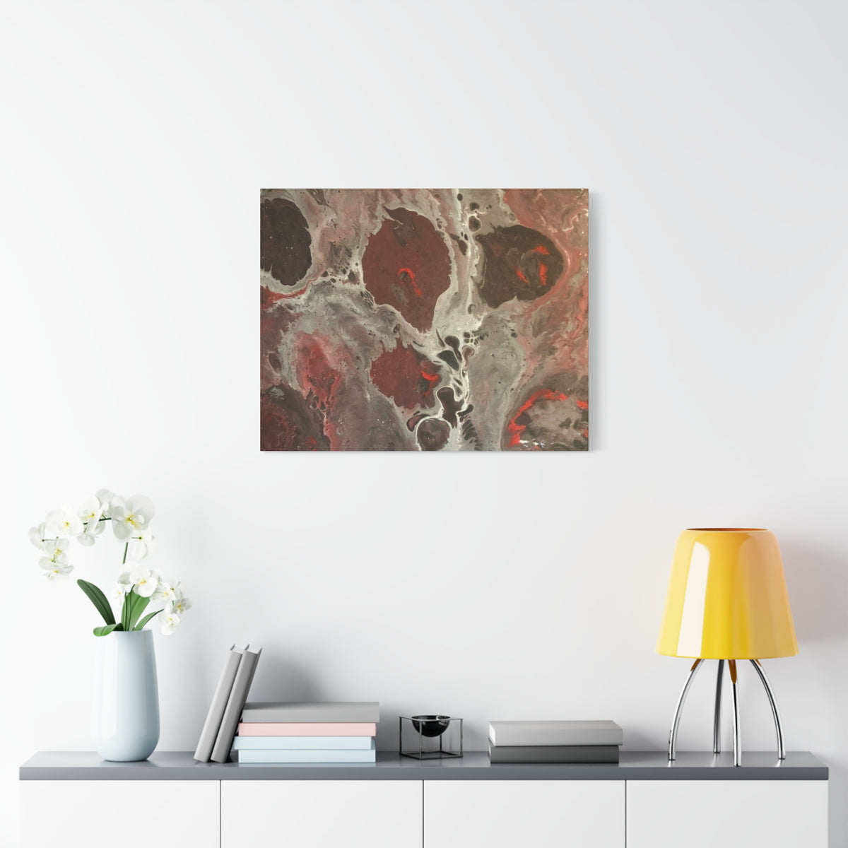 Ember Within | Higher Than The Ceiling Abstract Canvas Art