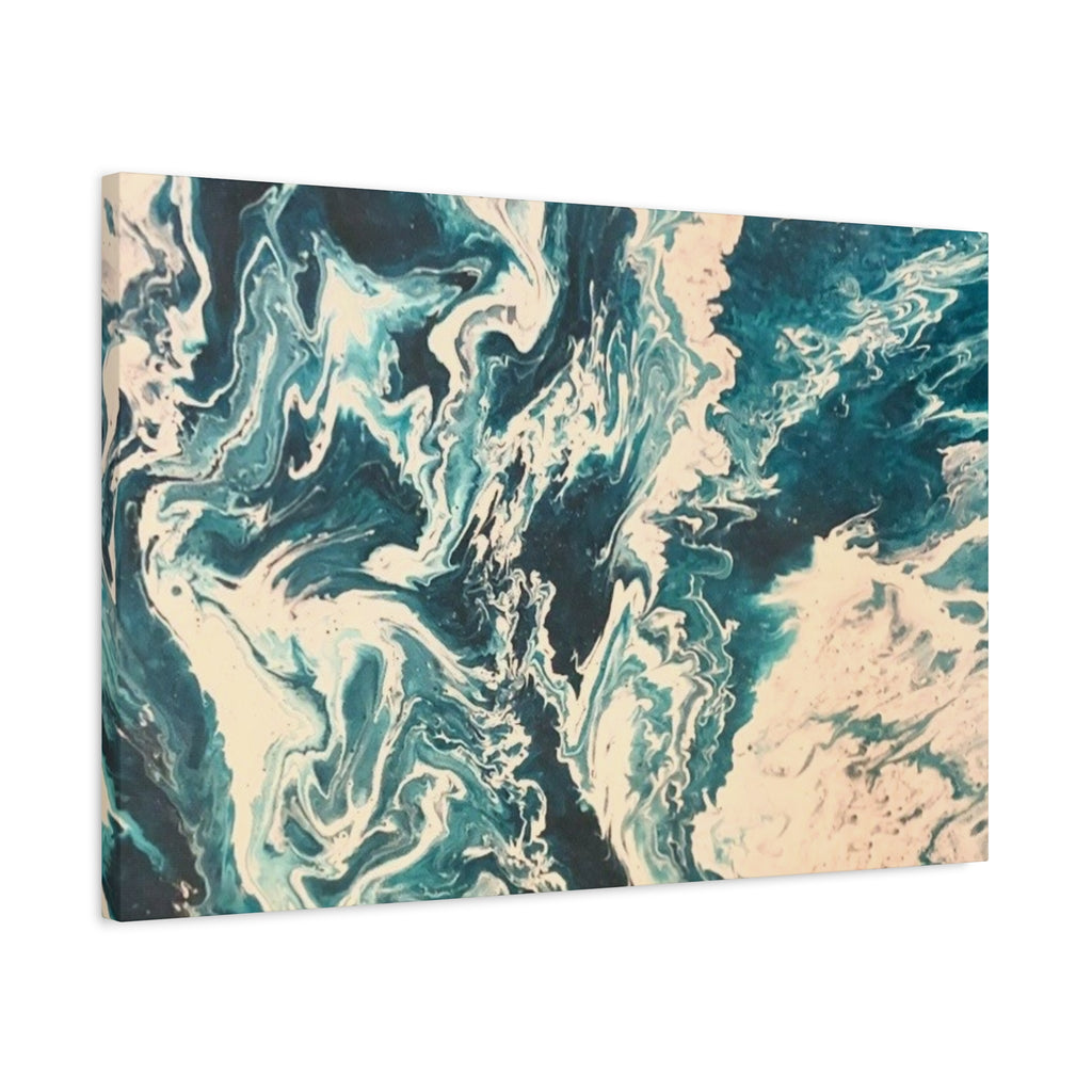 Frequency Shift | Higher Than The Ceiling Abstract Canvas Art