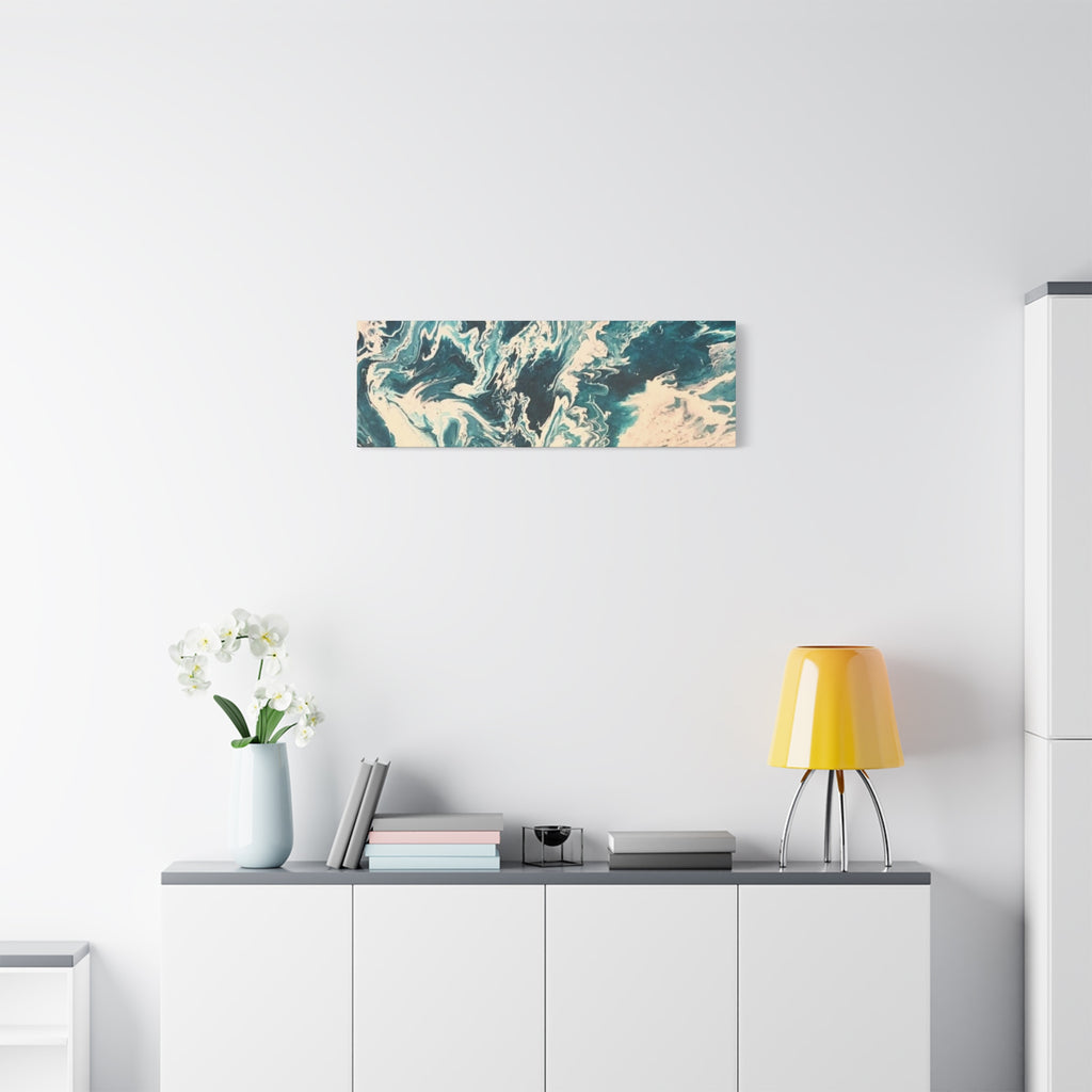 Frequency Shift | Higher Than The Ceiling Abstract Canvas Art
