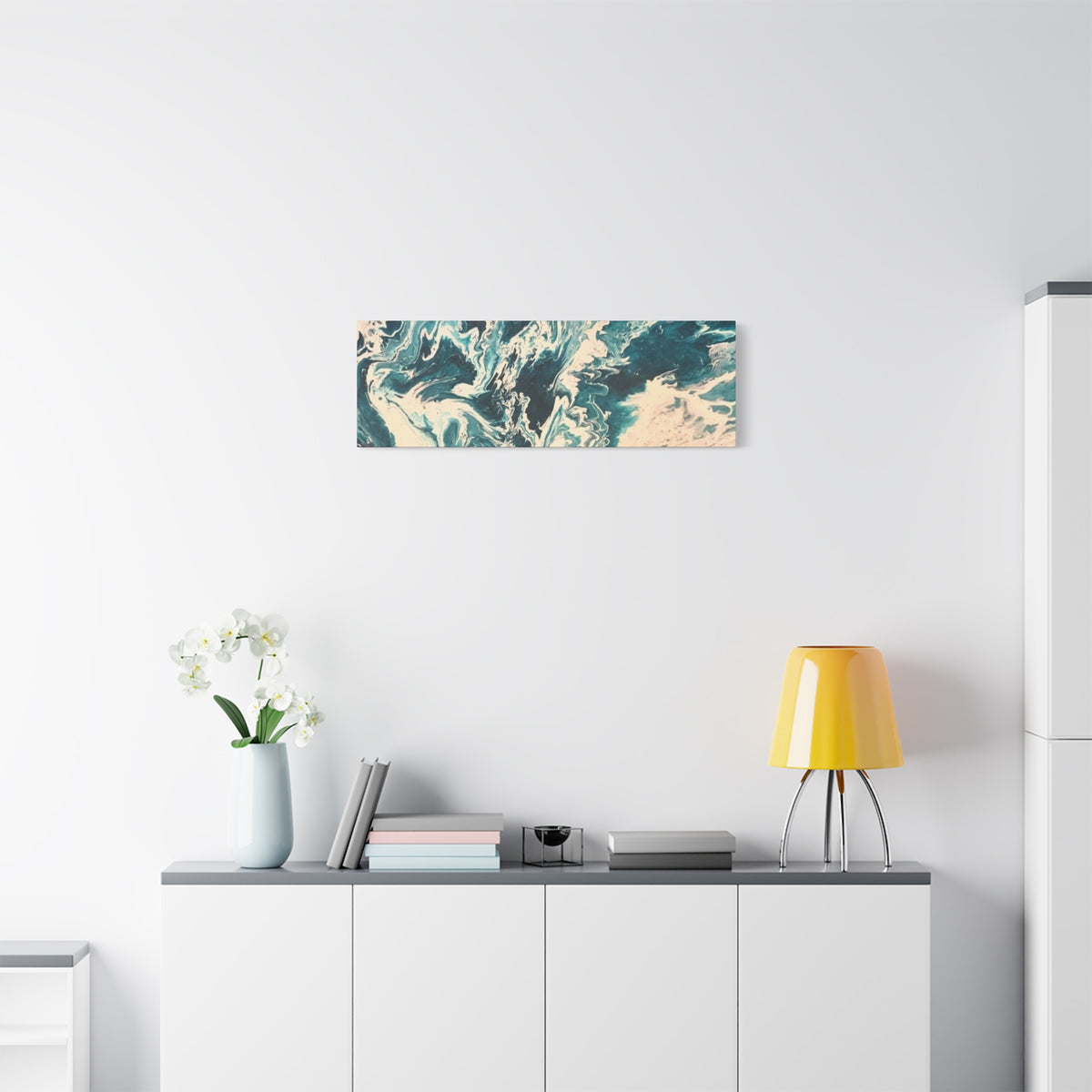 Frequency Shift | Higher Than The Ceiling Abstract Canvas Art