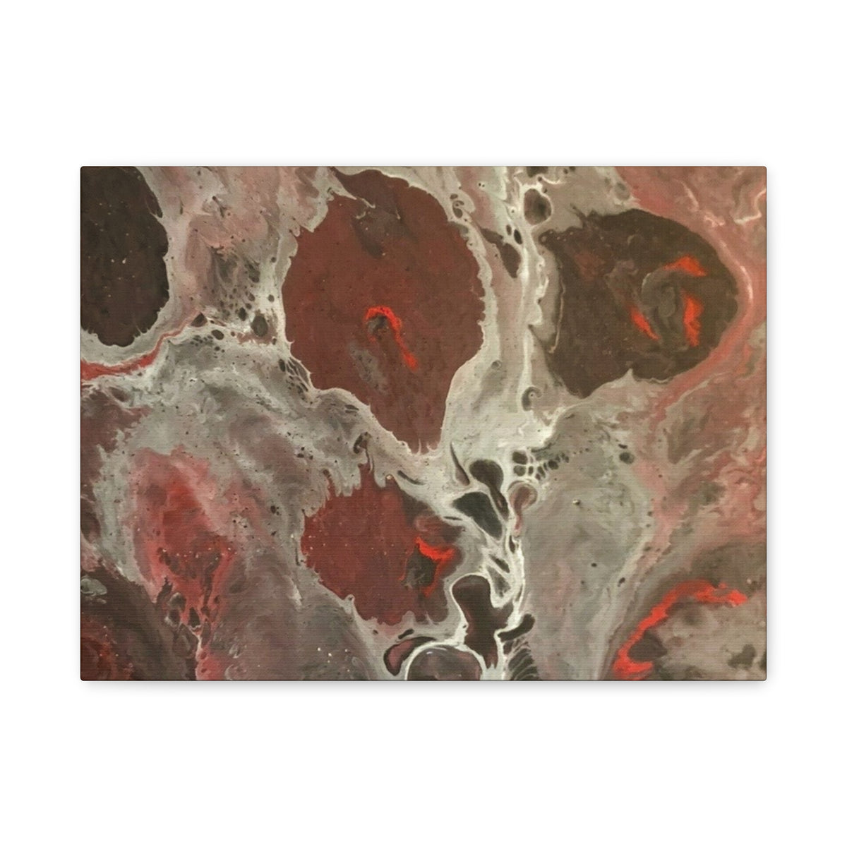 Ember Within | Higher Than The Ceiling Abstract Canvas Art