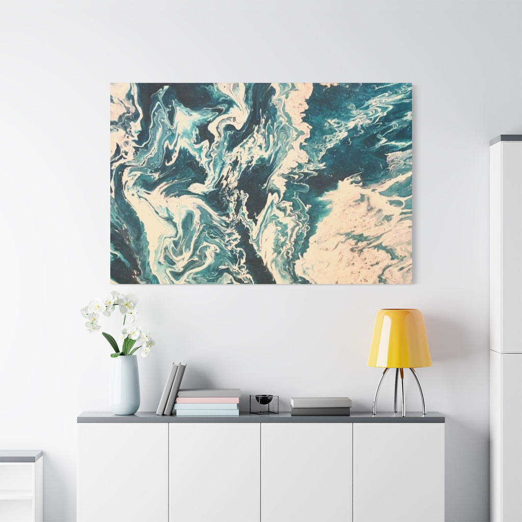 Frequency Shift | Higher Than The Ceiling Abstract Canvas Art