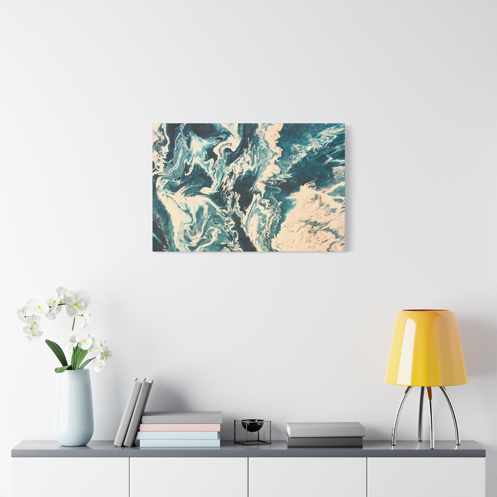 Frequency Shift | Higher Than The Ceiling Abstract Canvas Art