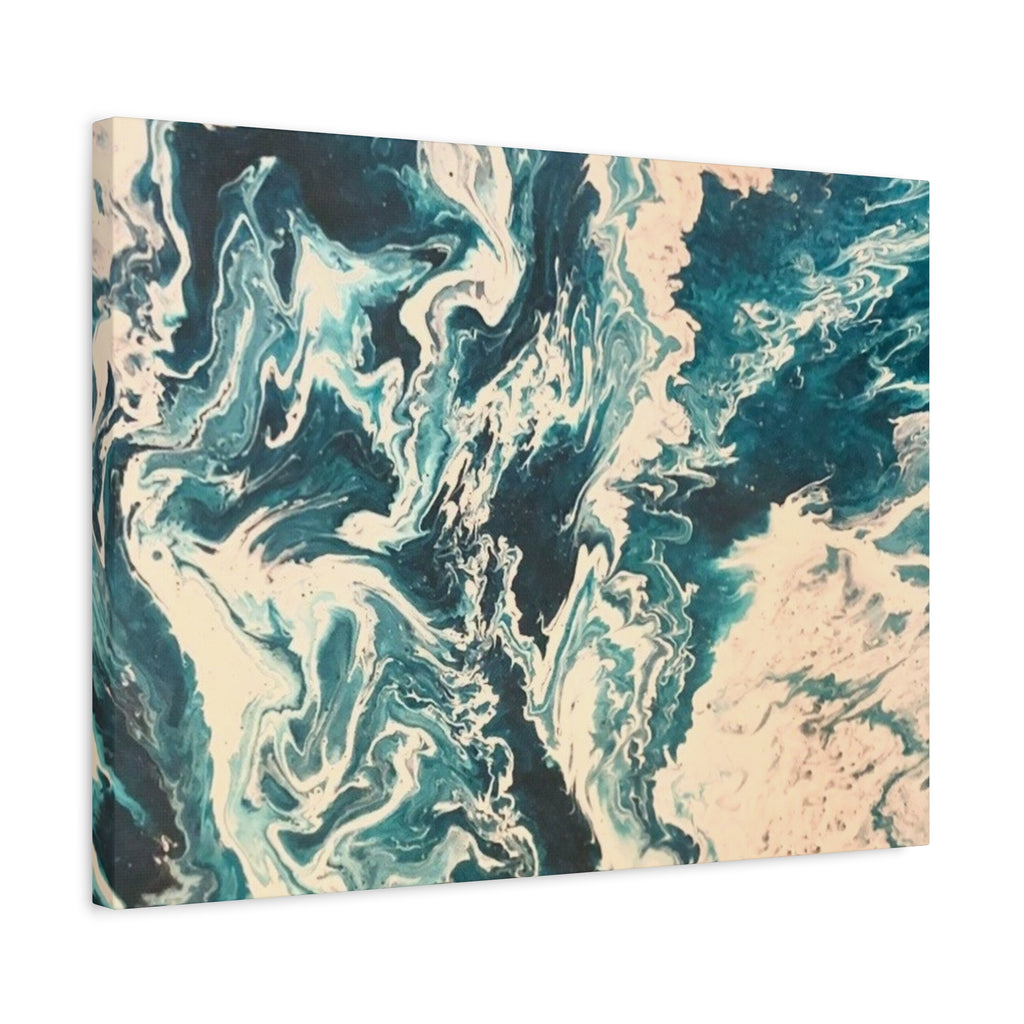 Frequency Shift | Higher Than The Ceiling Abstract Canvas Art