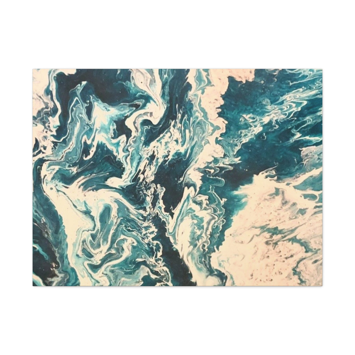 Frequency Shift | Higher Than The Ceiling Abstract Canvas Art