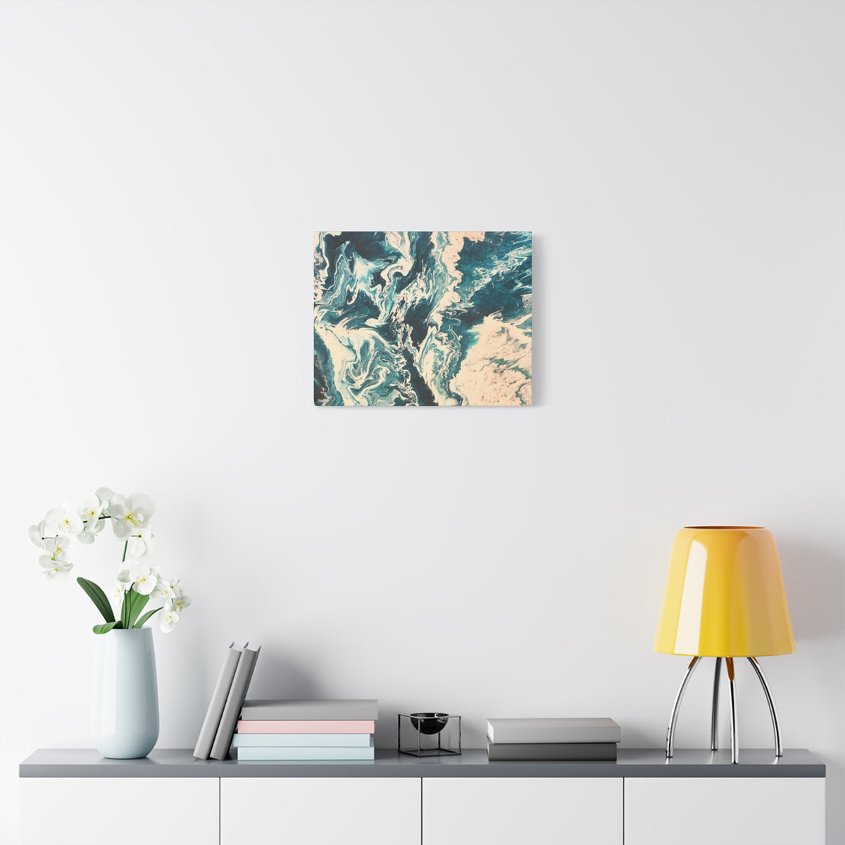 Frequency Shift | Higher Than The Ceiling Abstract Canvas Art