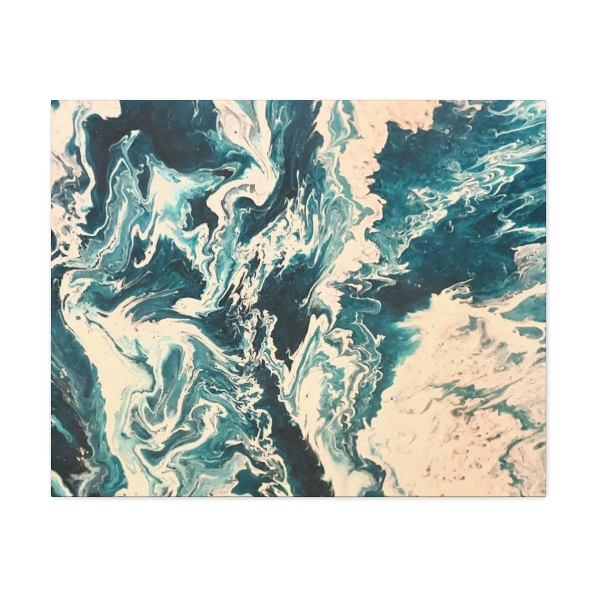 Frequency Shift | Higher Than The Ceiling Abstract Canvas Art