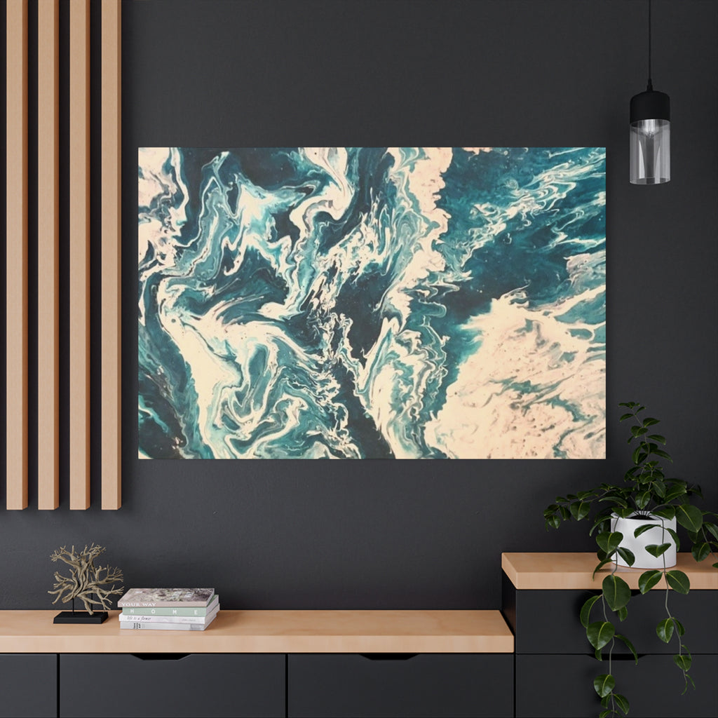 Frequency Shift | Higher Than The Ceiling Abstract Canvas Art