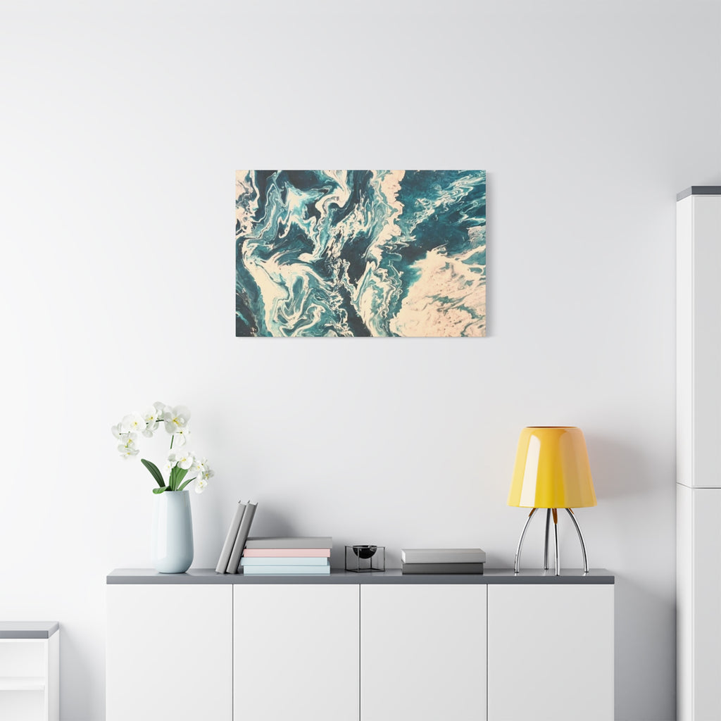 Frequency Shift | Higher Than The Ceiling Abstract Canvas Art
