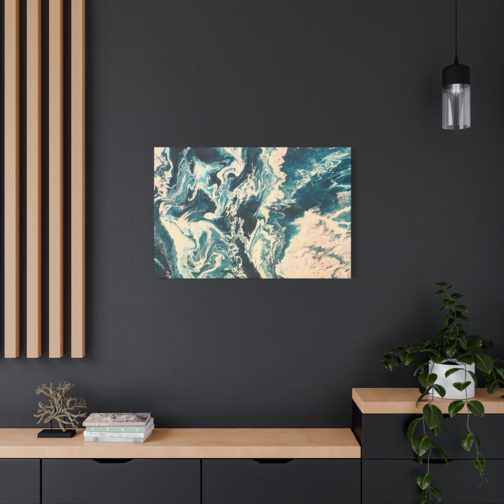 Frequency Shift | Higher Than The Ceiling Abstract Canvas Art