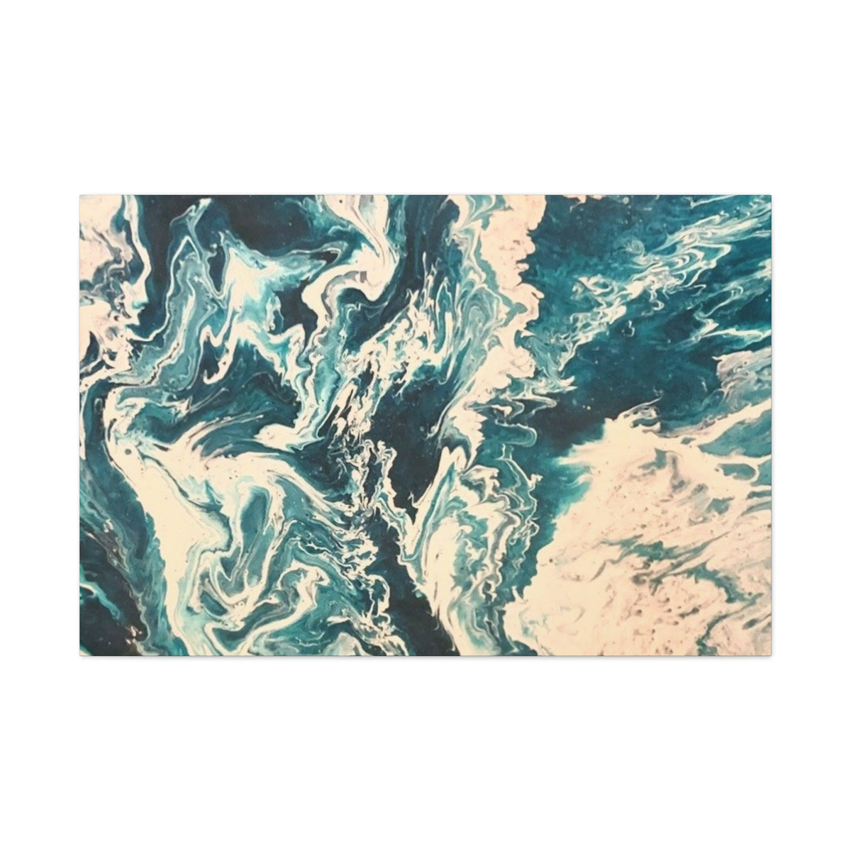 Frequency Shift | Higher Than The Ceiling Abstract Canvas Art