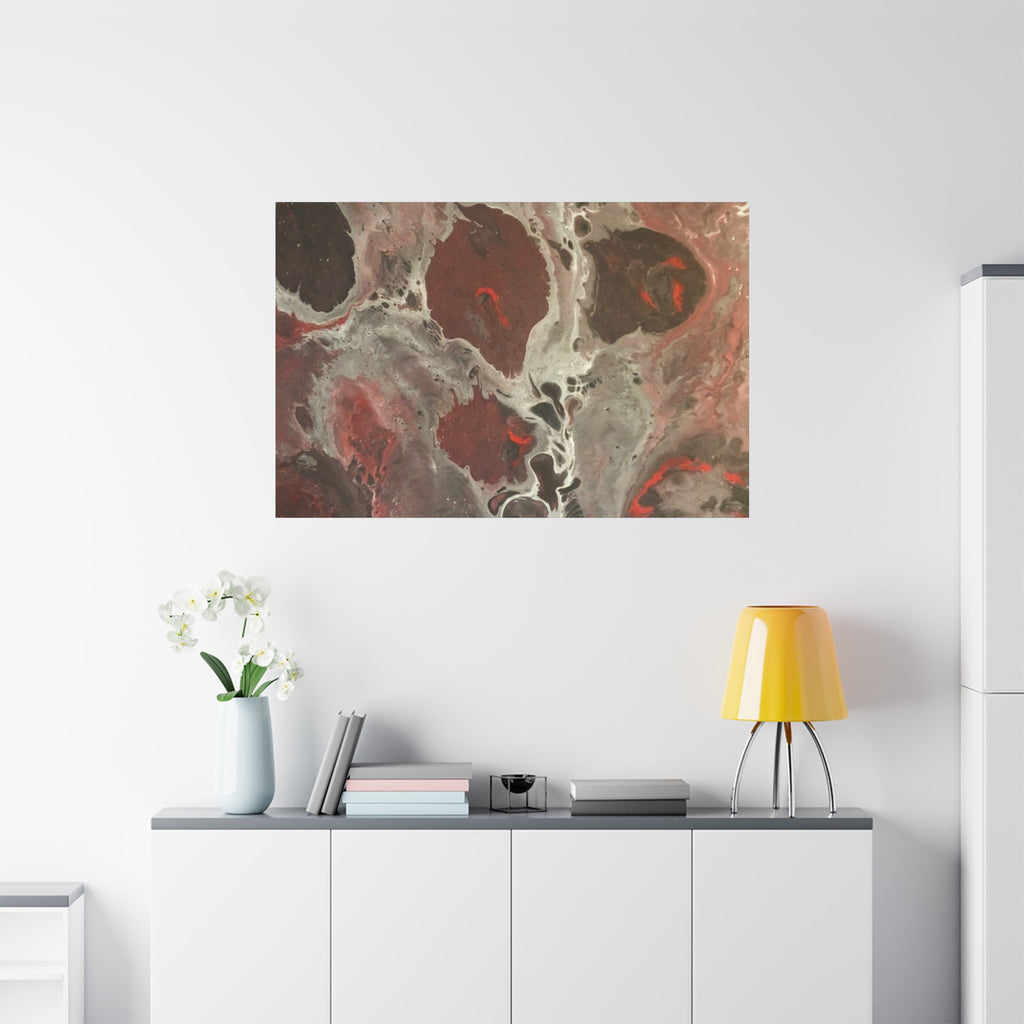 Ember Within | Higher Than The Ceiling Abstract Canvas Art