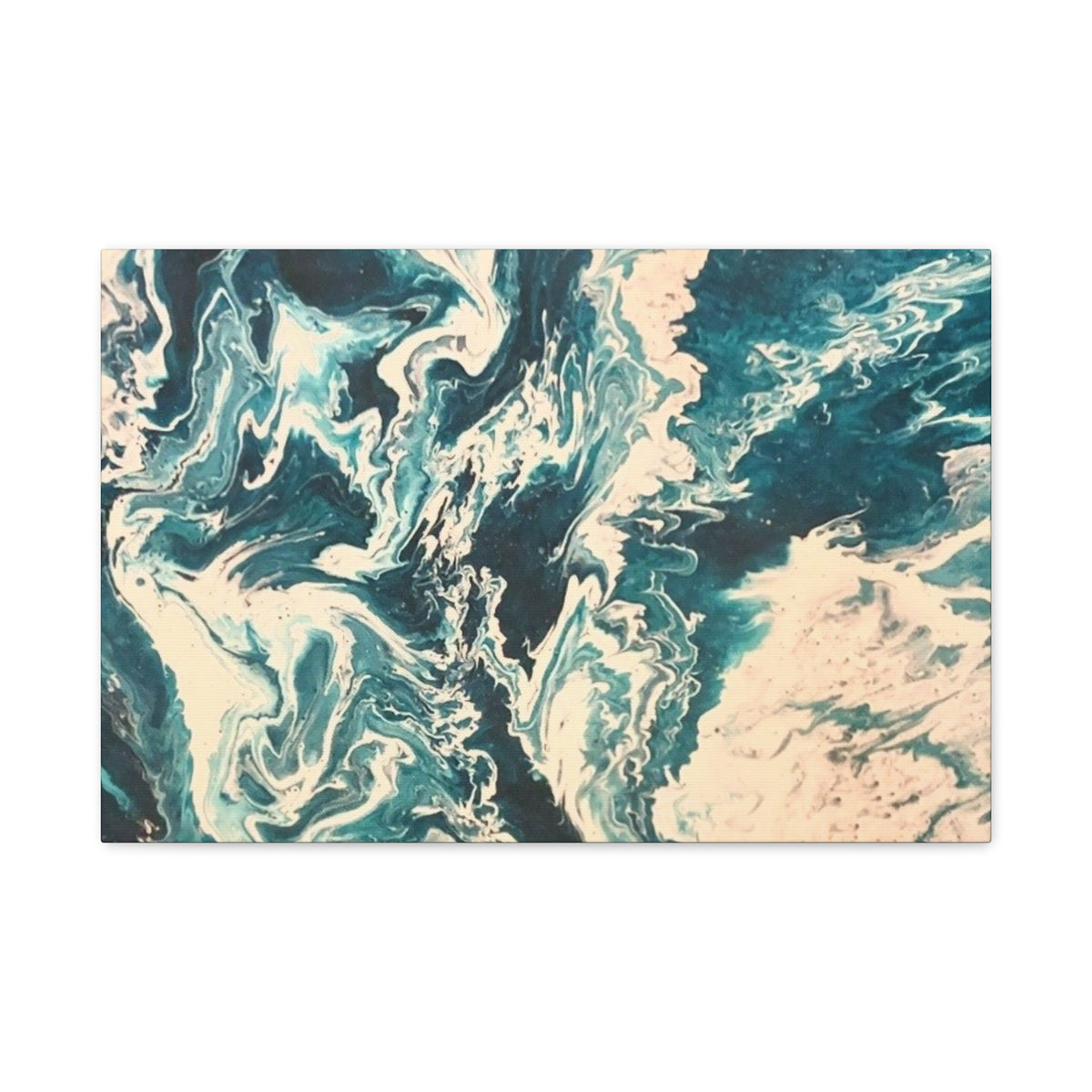 Frequency Shift | Higher Than The Ceiling Abstract Canvas Art
