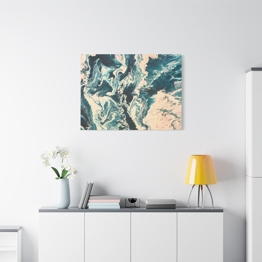Frequency Shift | Higher Than The Ceiling Abstract Canvas Art