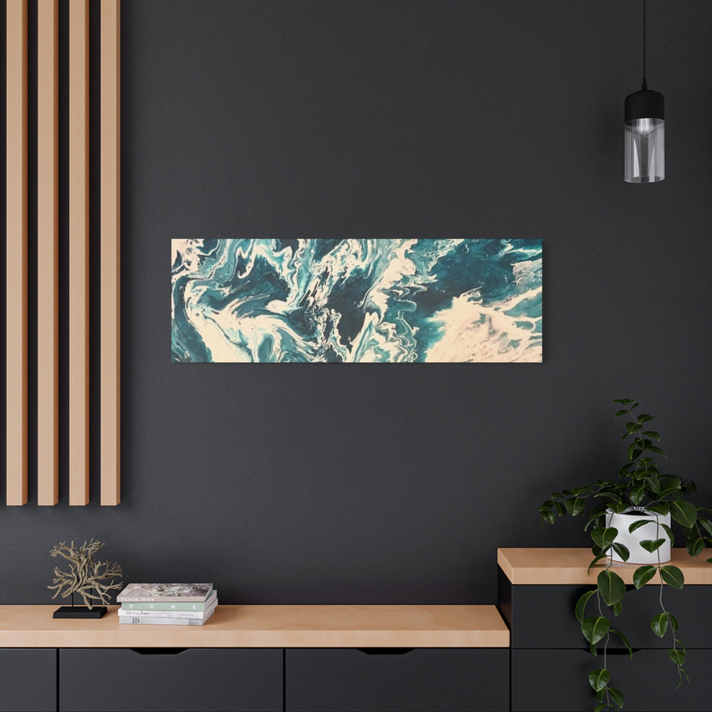 Frequency Shift | Higher Than The Ceiling Abstract Canvas Art