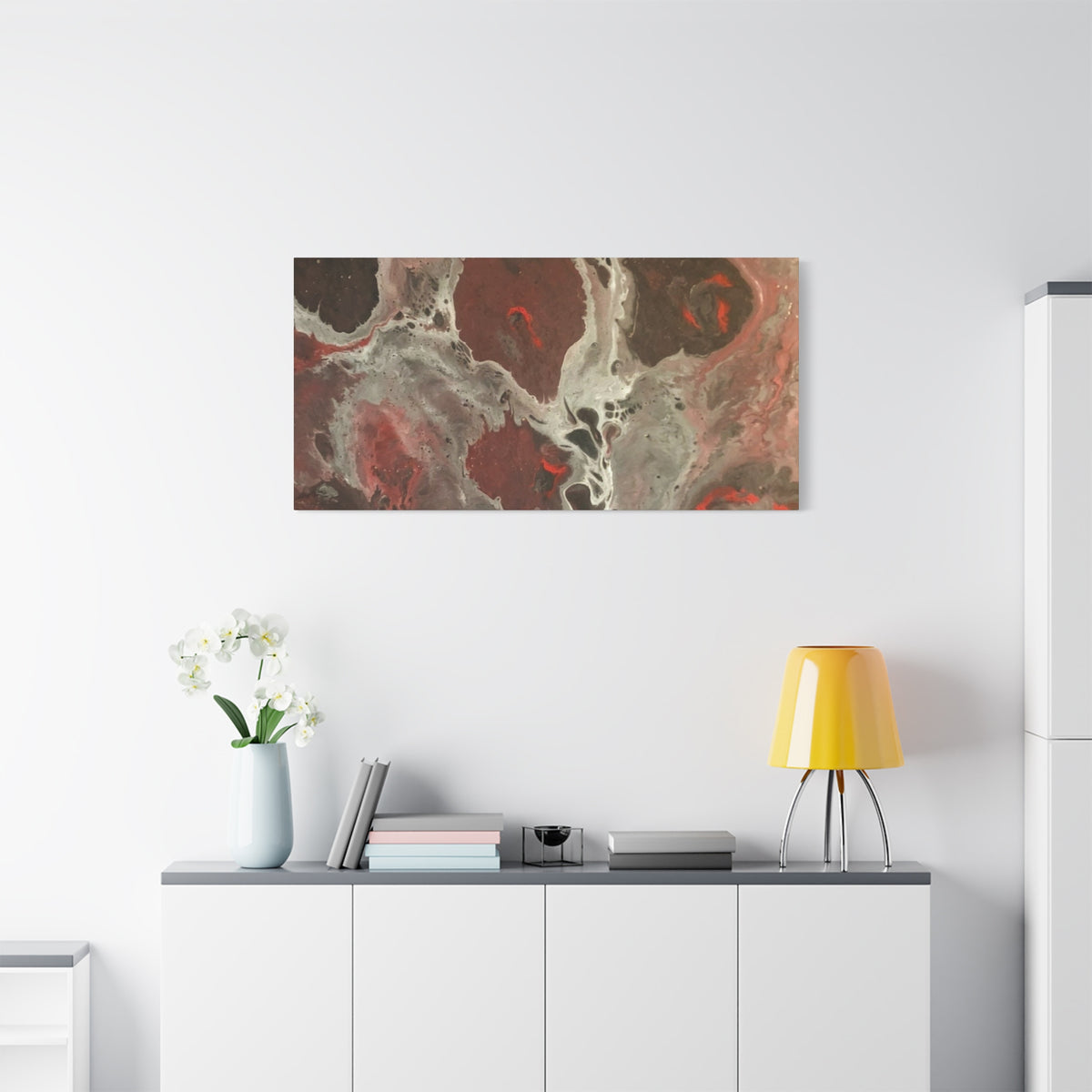 Ember Within | Higher Than The Ceiling Abstract Canvas Art