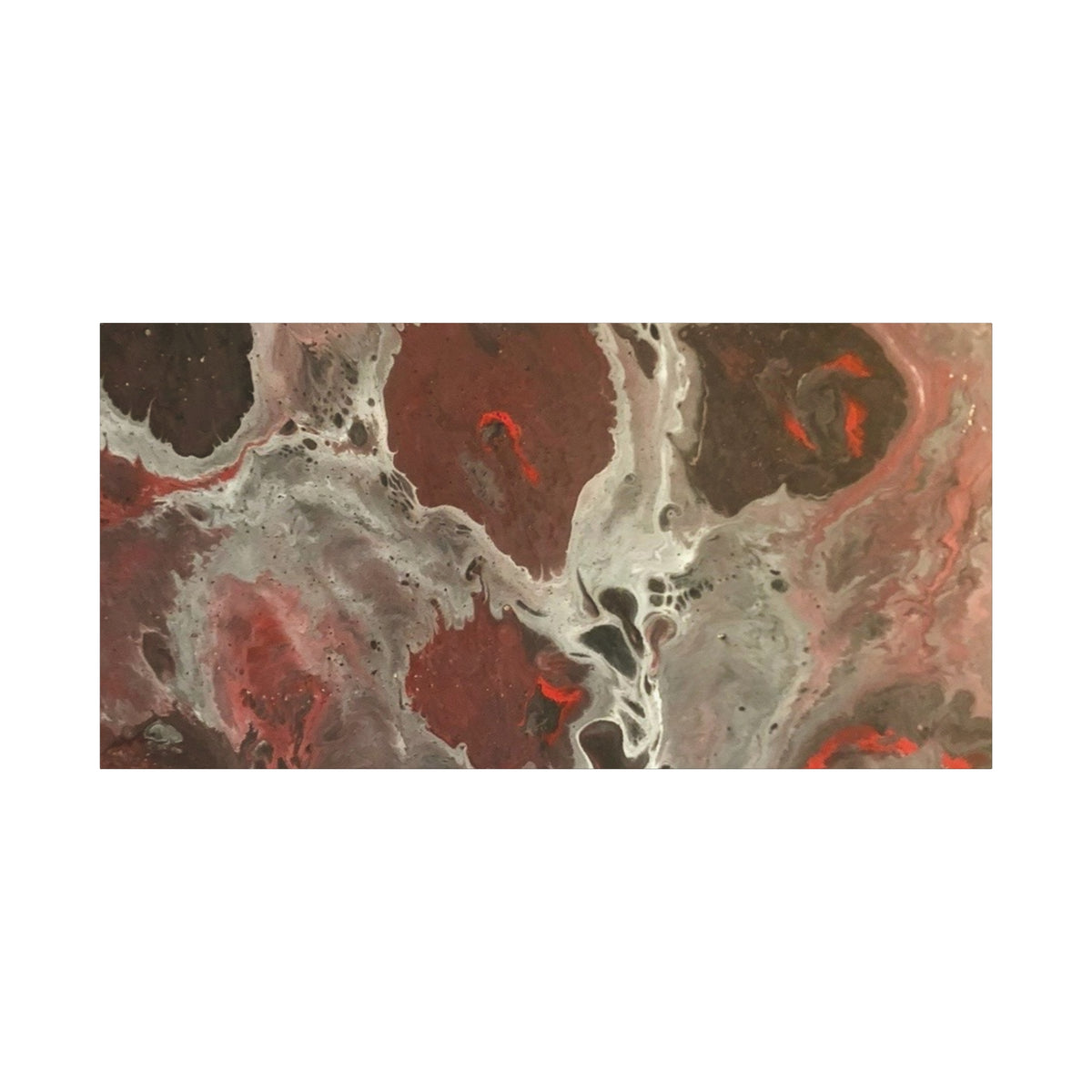 Ember Within | Higher Than The Ceiling Abstract Canvas Art