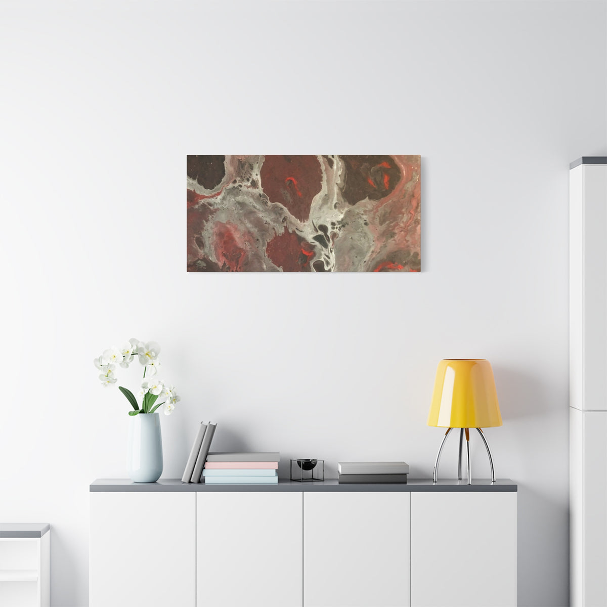 Ember Within | Higher Than The Ceiling Abstract Canvas Art