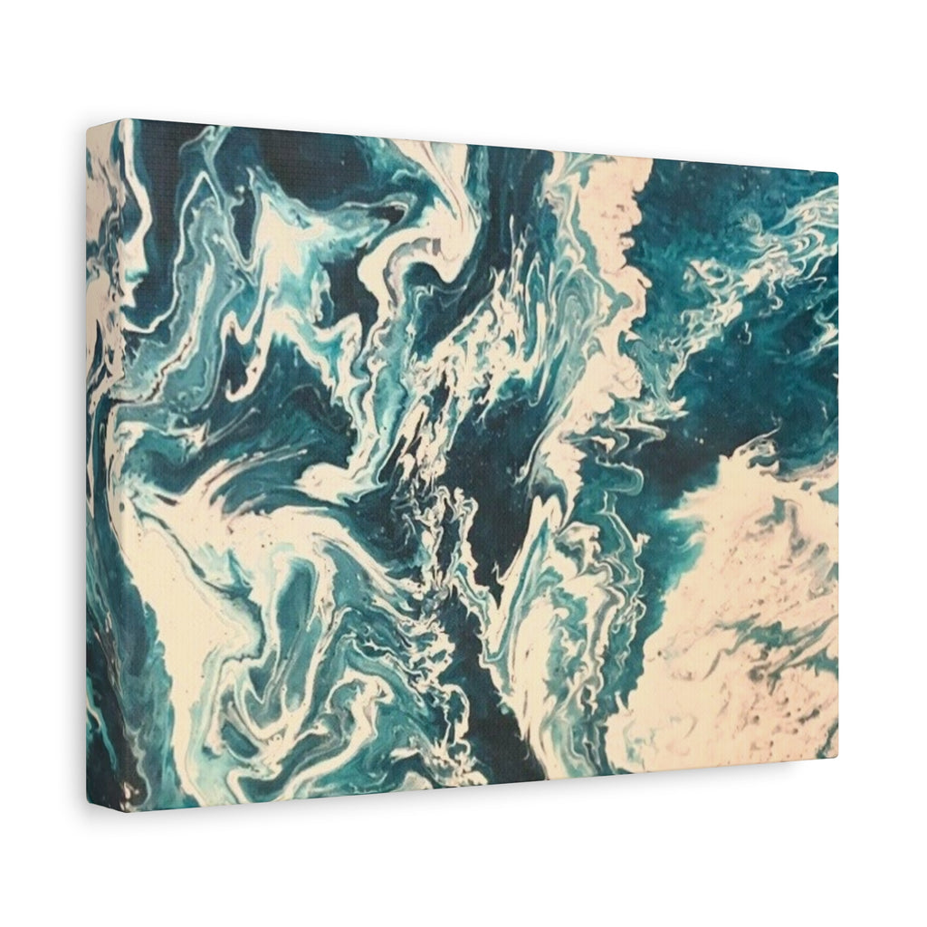Frequency Shift | Higher Than The Ceiling Abstract Canvas Art