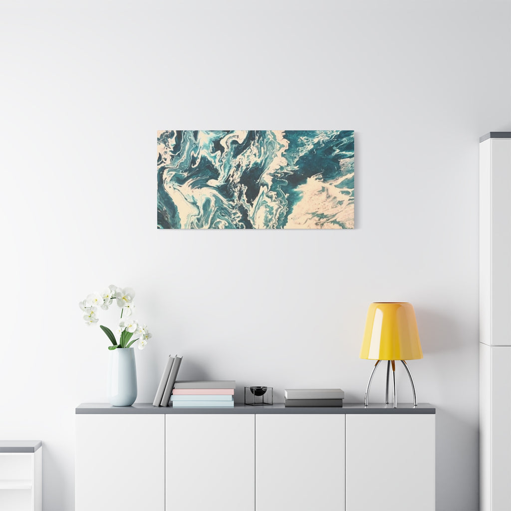 Frequency Shift | Higher Than The Ceiling Abstract Canvas Art