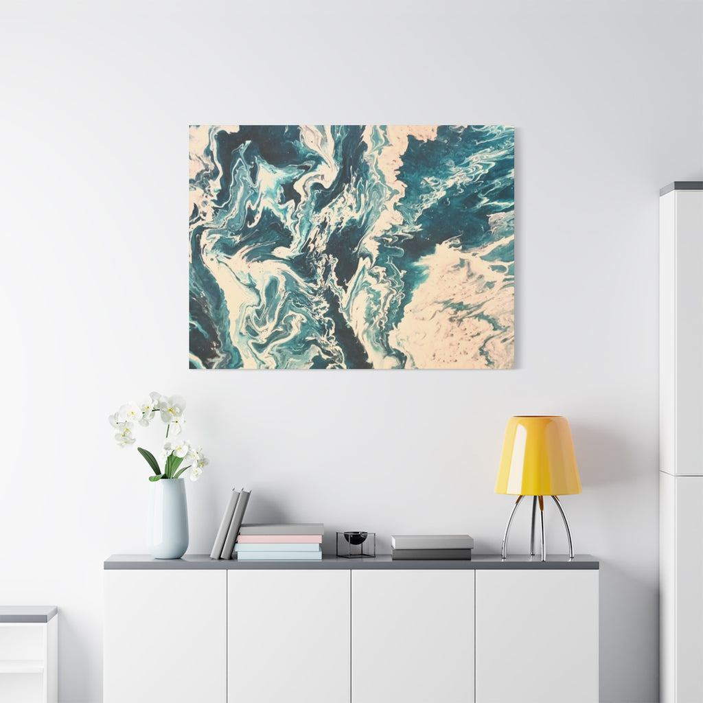 Frequency Shift | Higher Than The Ceiling Abstract Canvas Art