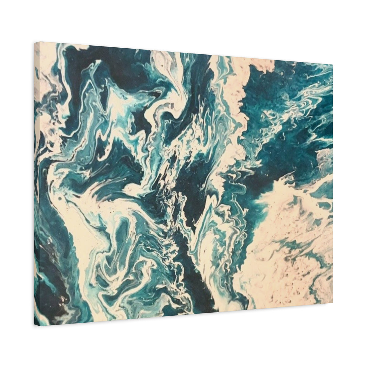 Frequency Shift | Higher Than The Ceiling Abstract Canvas Art