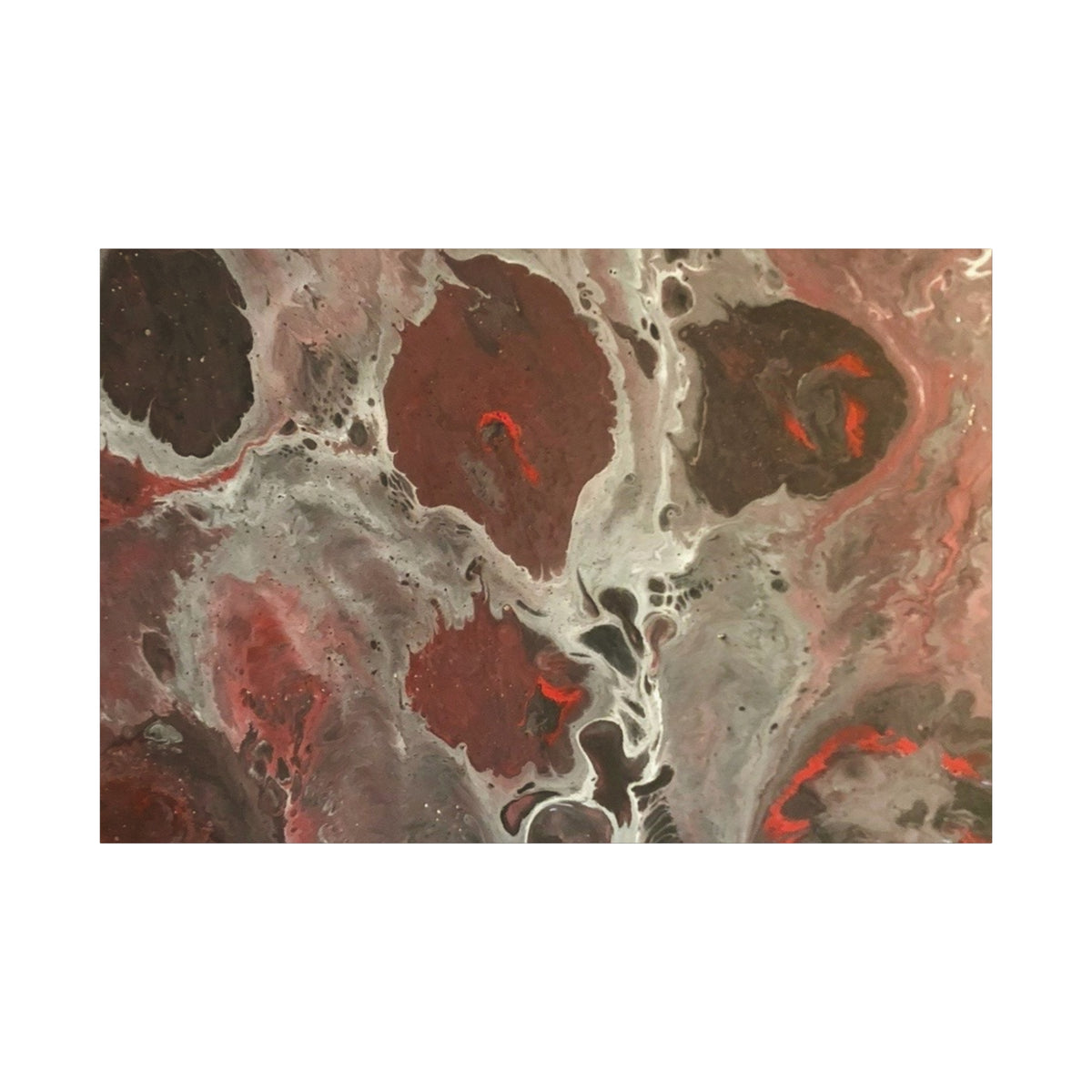 Ember Within | Higher Than The Ceiling Abstract Canvas Art