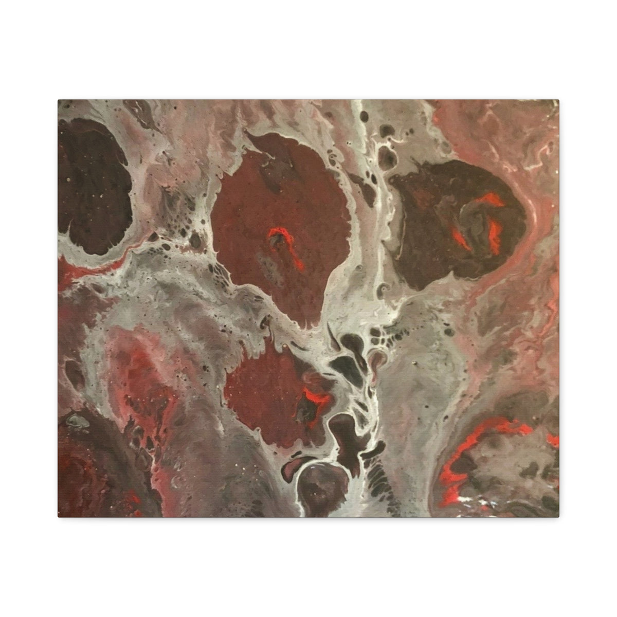 Ember Within | Higher Than The Ceiling Abstract Canvas Art
