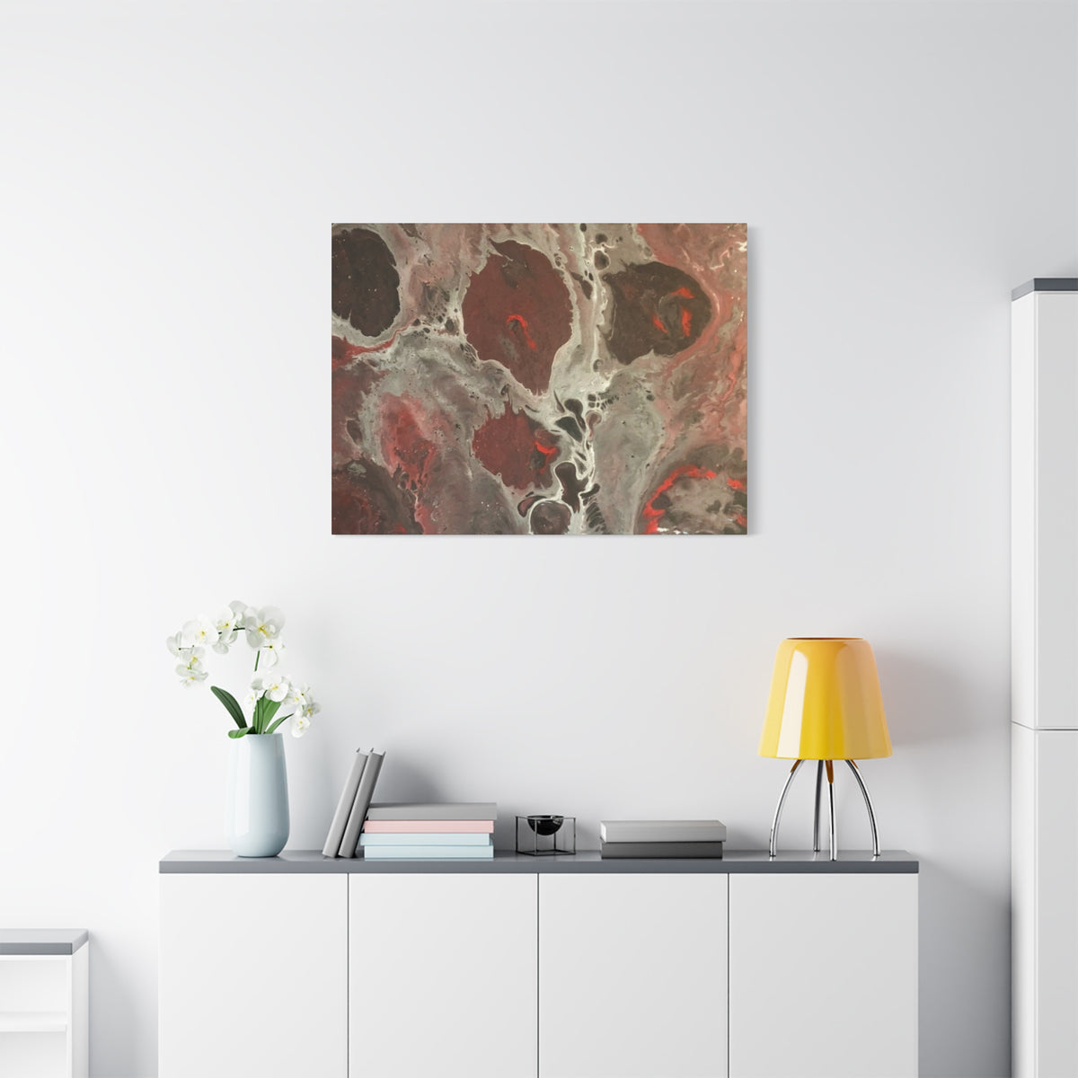 Ember Within | Higher Than The Ceiling Abstract Canvas Art