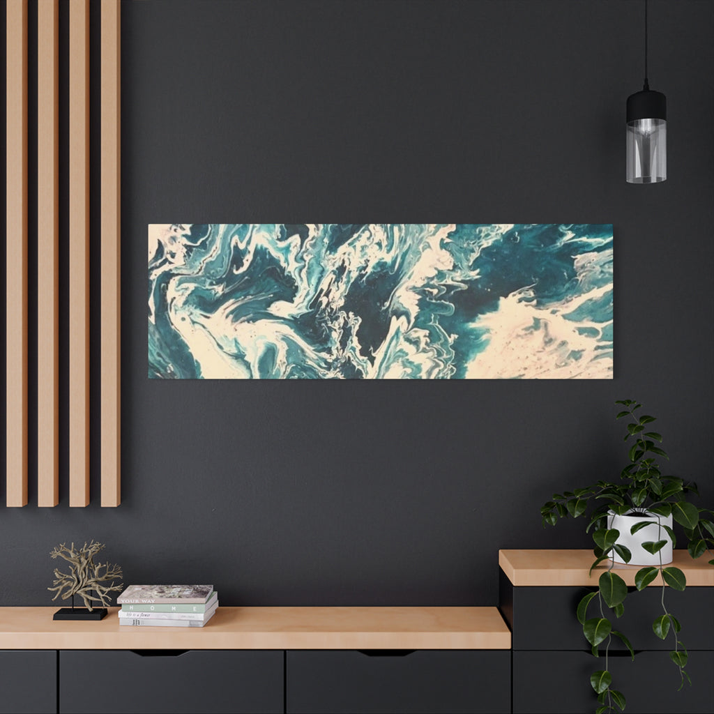 Frequency Shift | Higher Than The Ceiling Abstract Canvas Art