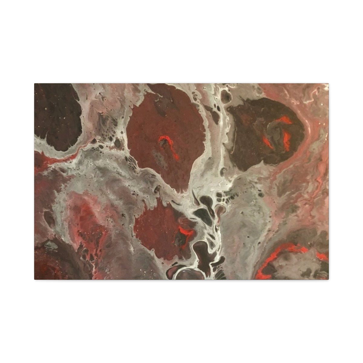 Ember Within | Higher Than The Ceiling Abstract Canvas Art