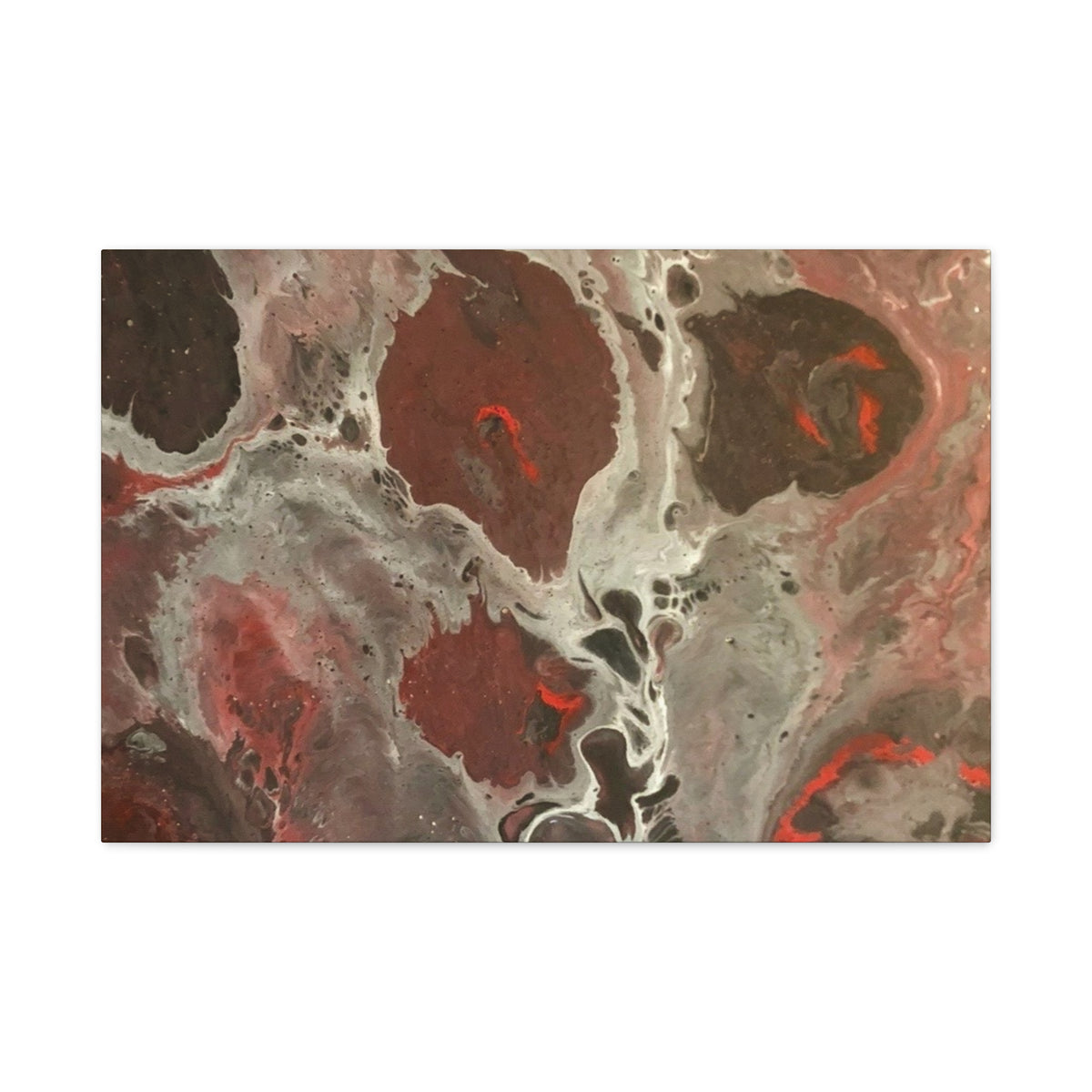 Ember Within | Higher Than The Ceiling Abstract Canvas Art