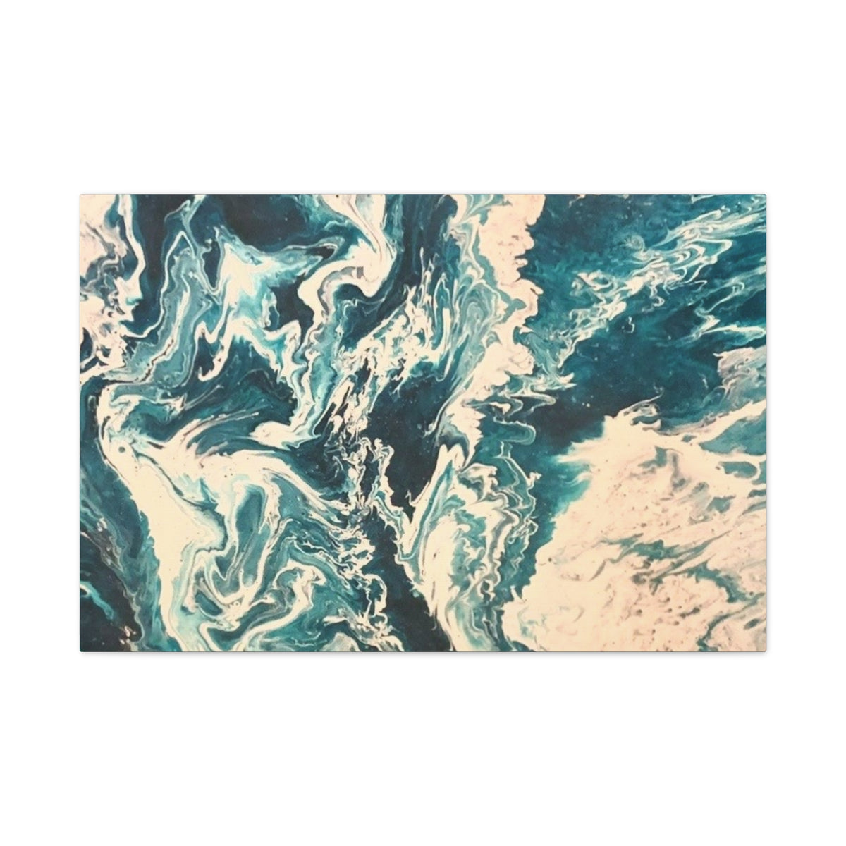 Frequency Shift | Higher Than The Ceiling Abstract Canvas Art