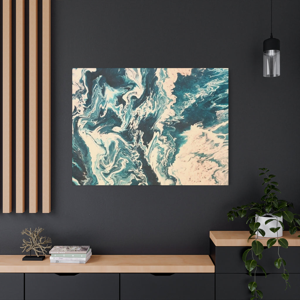Frequency Shift | Higher Than The Ceiling Abstract Canvas Art