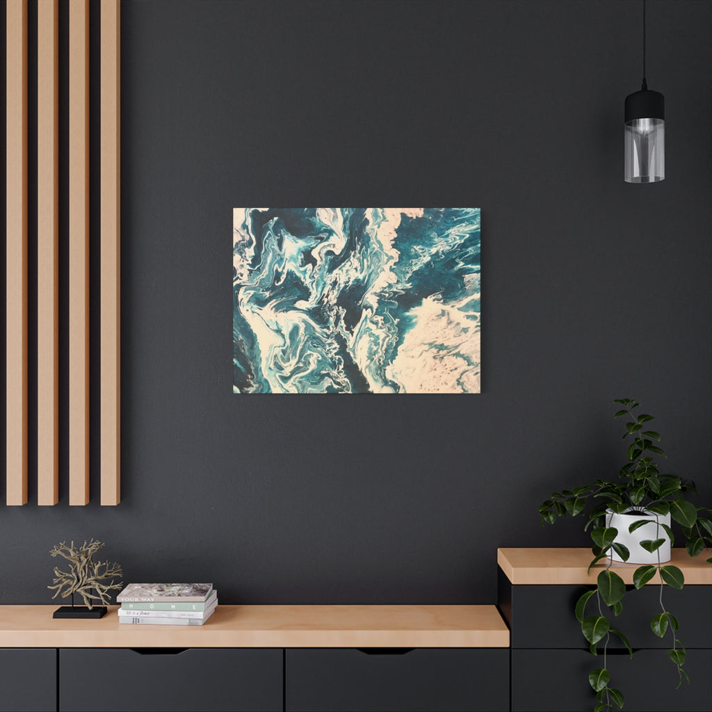 Frequency Shift | Higher Than The Ceiling Abstract Canvas Art