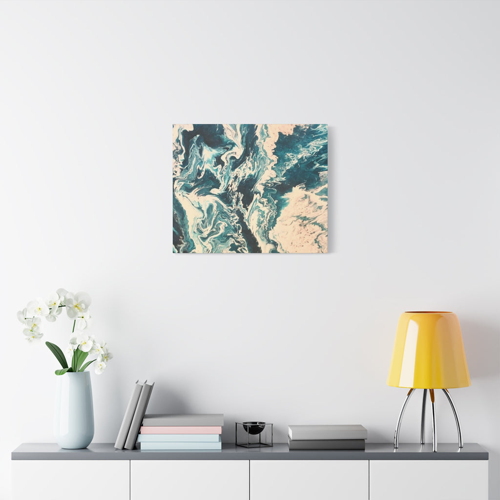 Frequency Shift | Higher Than The Ceiling Abstract Canvas Art